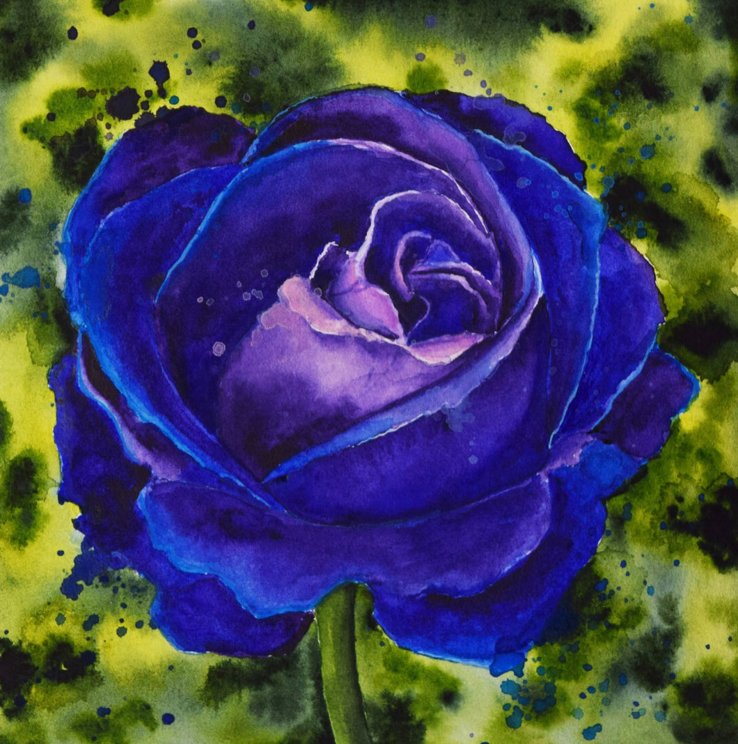Amethyst Rose - Art Print