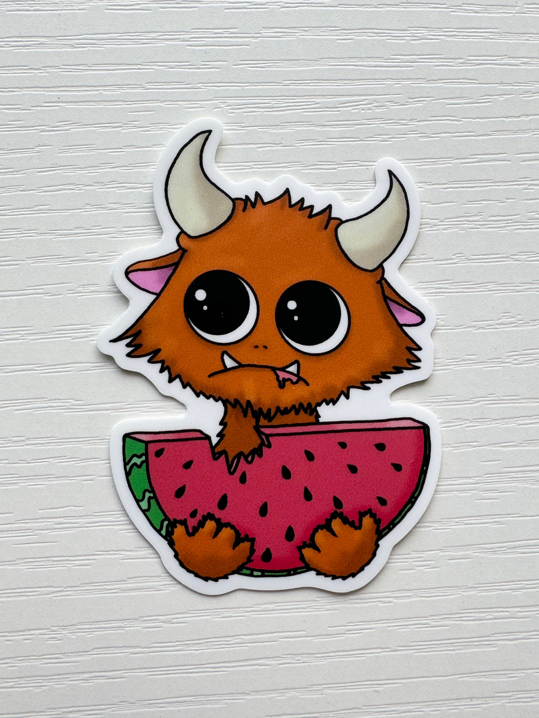 Watermelon Boy Sticker