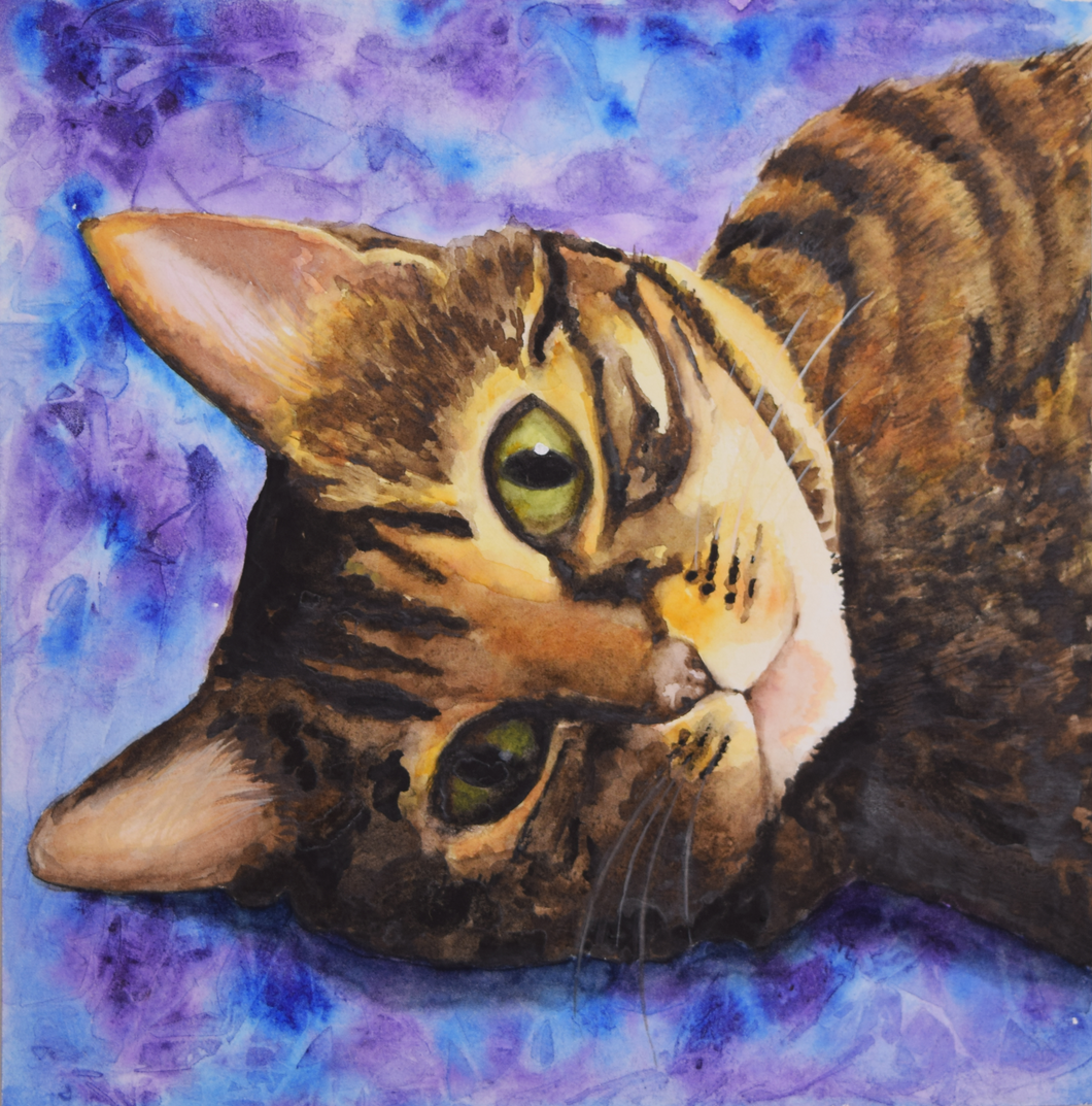 Frankie the Cat- Original Art