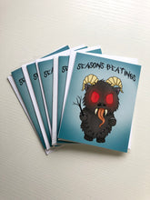 Load image into Gallery viewer, Krampus Blank Holiday Card
