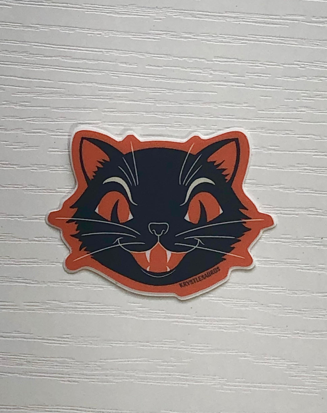 Halloween Cat 1- Sticker