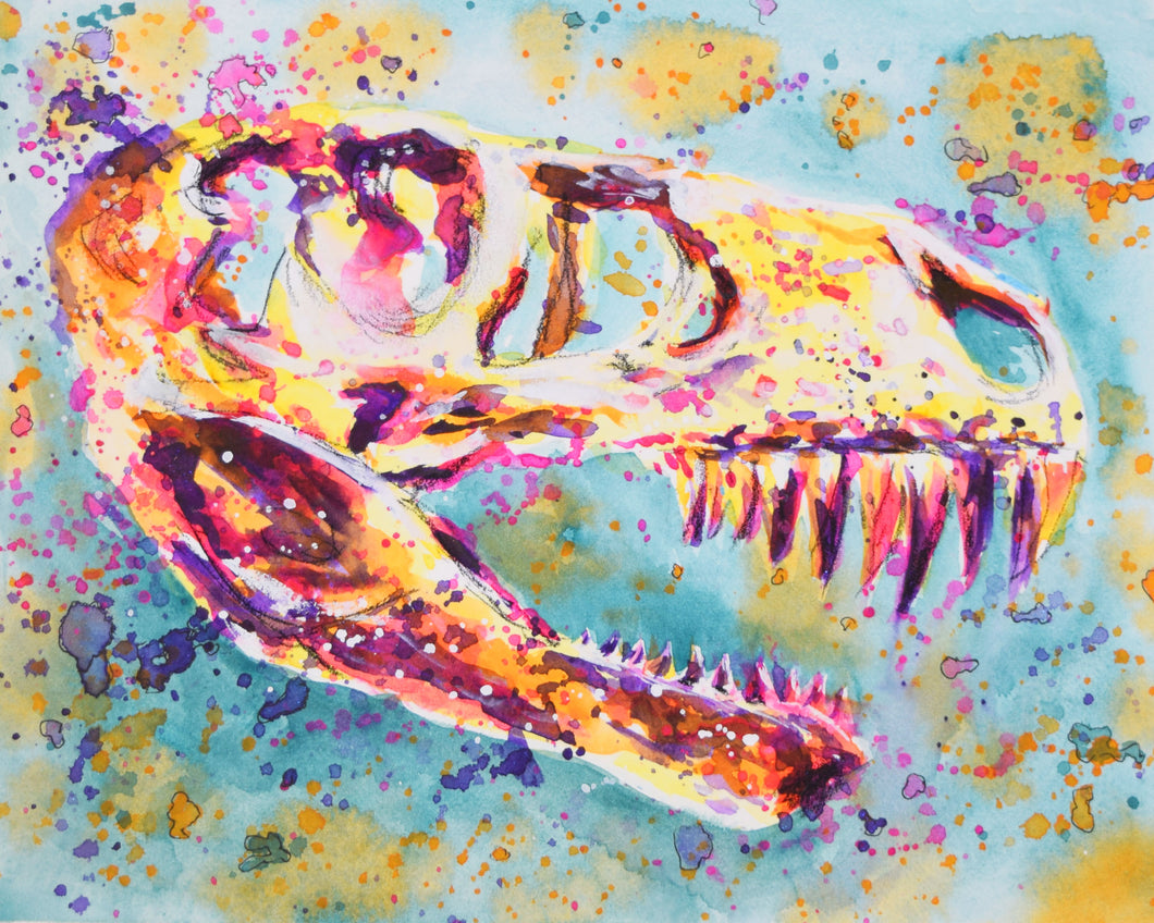 T-Rex Manning-Art Print